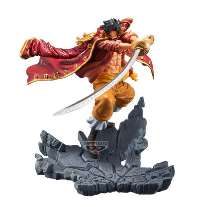 Złota figurka D Roger Manhood One Piece 9 cm