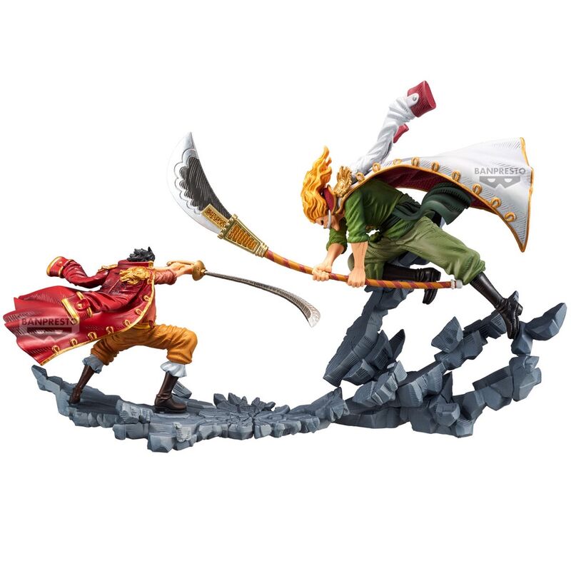 Złota figurka D Roger Manhood One Piece 9 cm