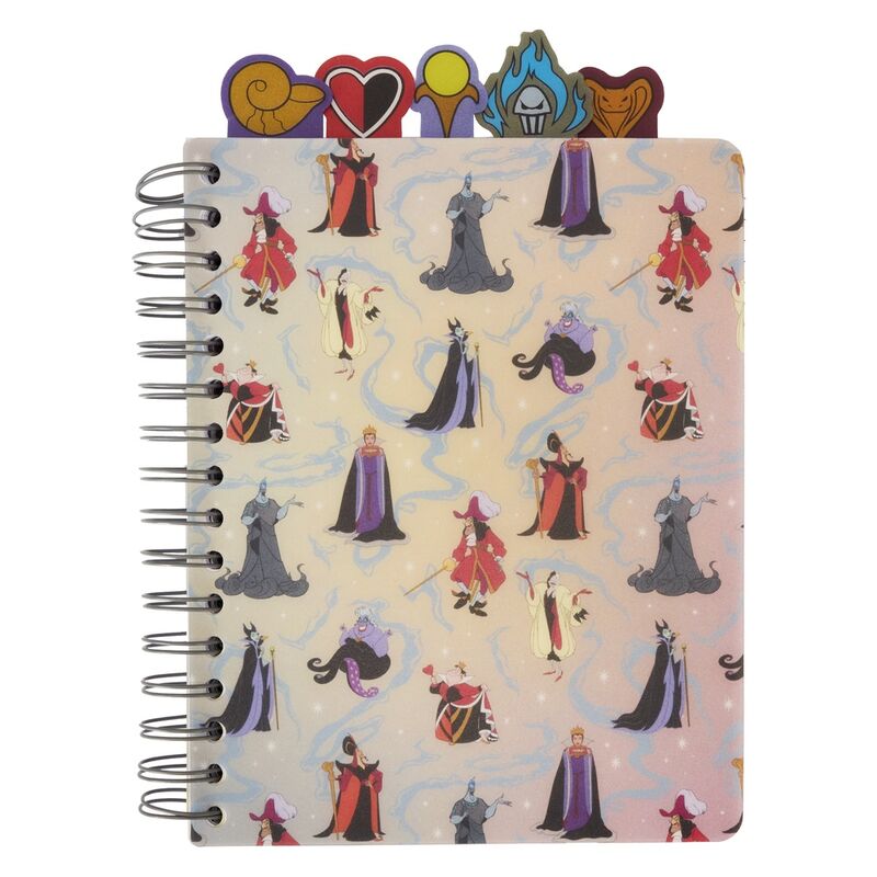 disney villains loungefly notebook