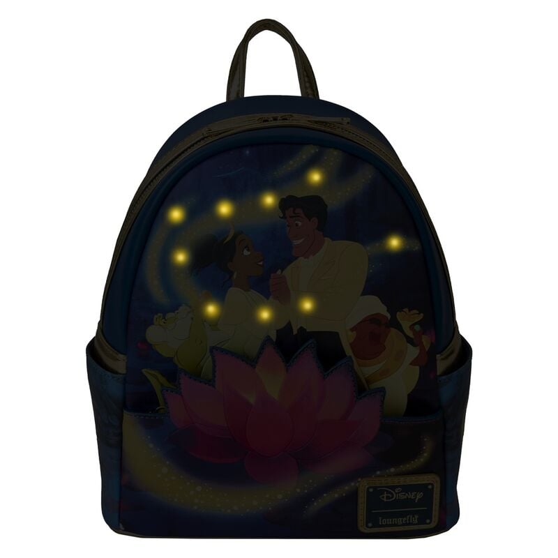 Disney Tiana and the Frog 15th Anniversary Backpack by Loungefly, 26cm