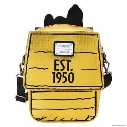 Cuccia per cani Snoopy che dorme 75° anniversario Peanuts borsa Loungefly Snoopy