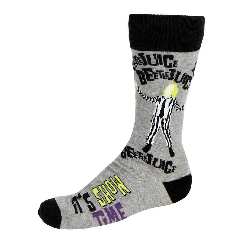 Beetlejuice adult socks