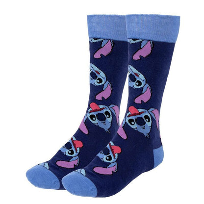 Zestaw 3 skarpetek dla dorosłych Stitch Disney w różnych kolorach