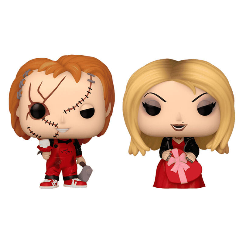 Blister 2 Pocket POP figures Chucky & Tiffany Valentine