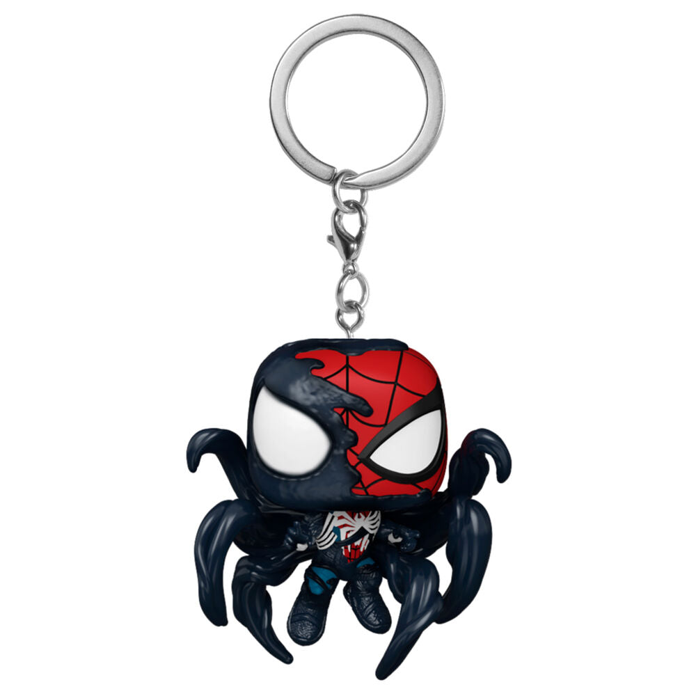 pocket pop keychain marvel spider man 2 advanced suit 20 symbiote takeover