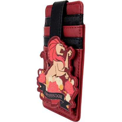 Tarjetero Loungefly de Harry Potter con tatuaje de la casa Gryffindor