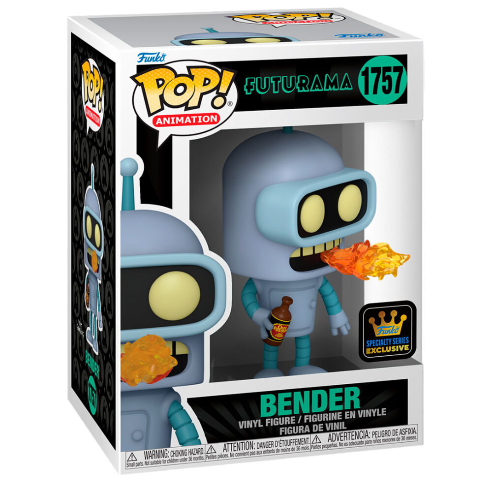POP Figure Futurama Bender 5 1 Chase Exclusive