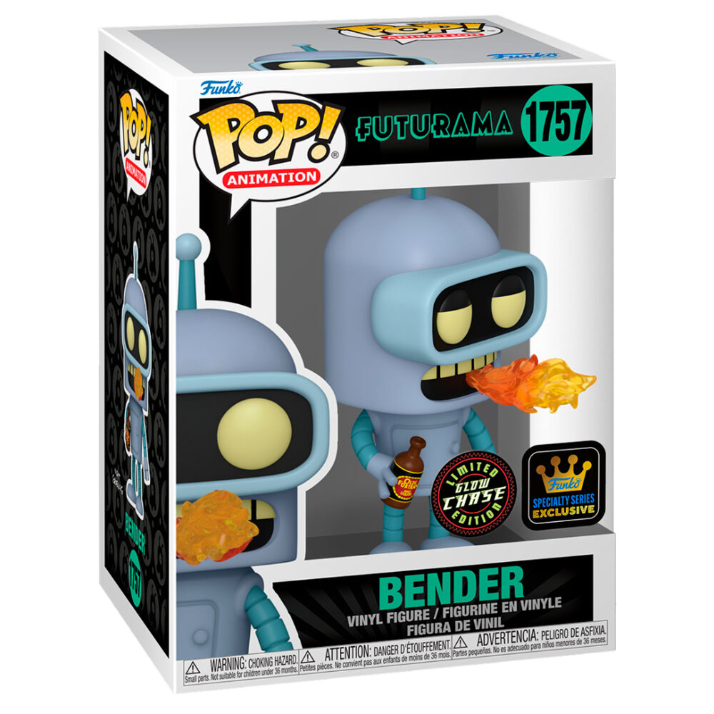 POP Figure Futurama Bender 5 1 Chase Exclusive