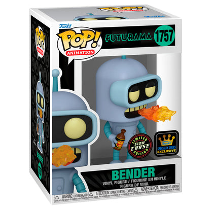 POP Figure Futurama Bender 51 Chase Exclusive