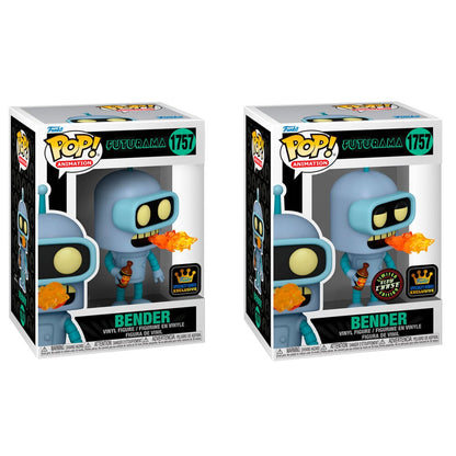 POP Figure Futurama Bender 5 1 Chase Exclusive