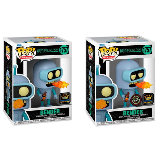 POP Figure Futurama Bender 5 1 Chase Exclusive
