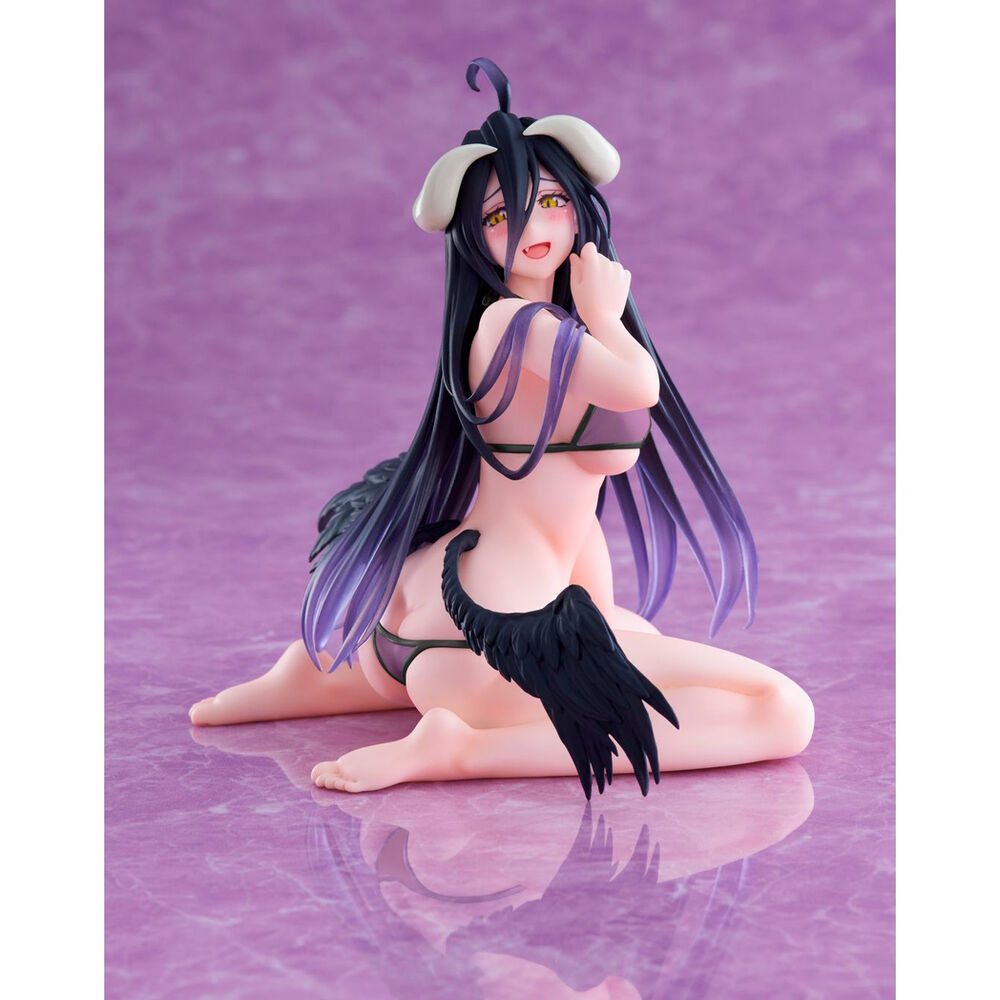 figure albedo swimsuit renewal edition desktop cute overlord 13cm