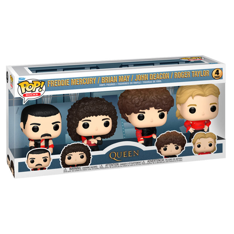 blister pack of 4 pop queen figures