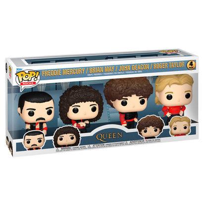 blister pack of 4 pop queen figures