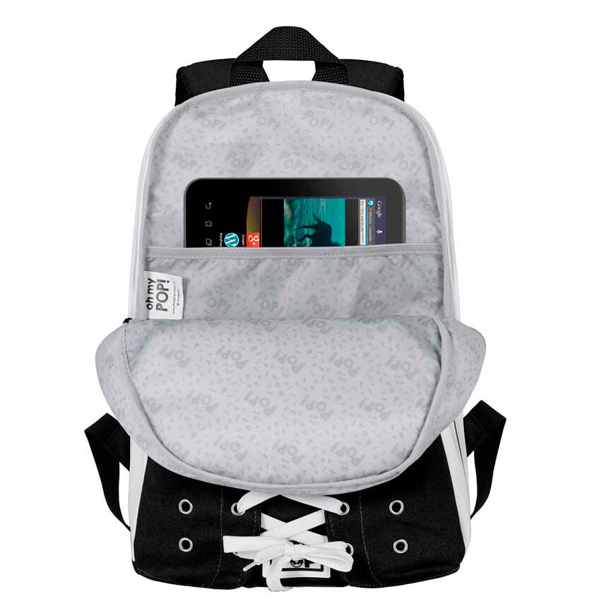 Rucksack Sneaker Schwarz Oh My Pop  43 cm