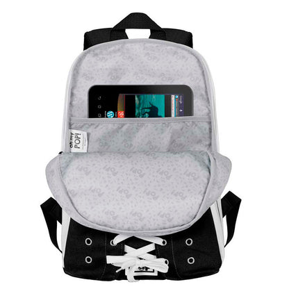 Rucksack Sneaker Schwarz Oh My Pop  43 cm