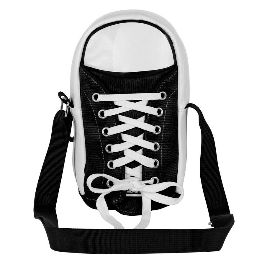 crossbody bag sneakers black oh my pop 