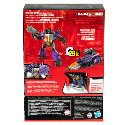 Skywarp Studio Series Gamer Edition Cybertron Transformers Figure 16.5cm