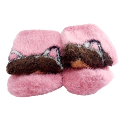 Gabby's Dollhouse Coral Fleece Non Slip Socks