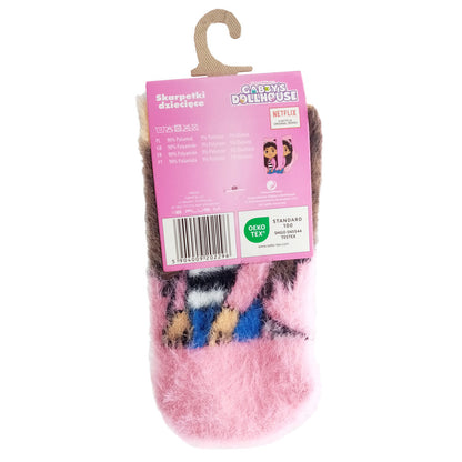 Gabby's Dollhouse Coral Fleece Non Slip Socks