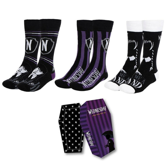 adult wednesday sock set