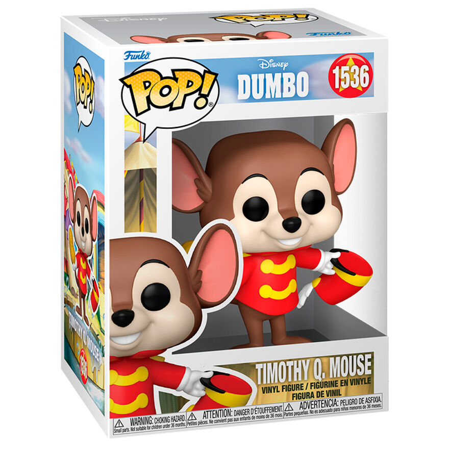 Figurka POP Disney Dumbo Timothy Q Mouse