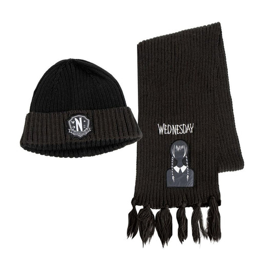 hat and scarf set wednesday