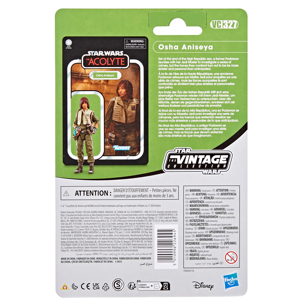 Figura Osha Aniseya a Acólita de Star Wars 9 5 cm