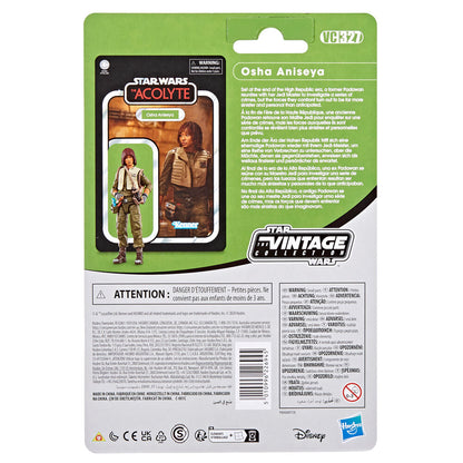 Figura Osha Aniseya a Acólita de Star Wars 9 5 cm