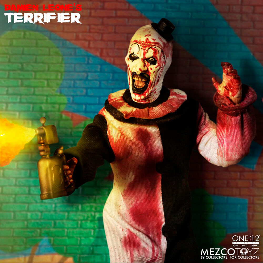 Figura de arte del payaso terrorífico One:12 18cm