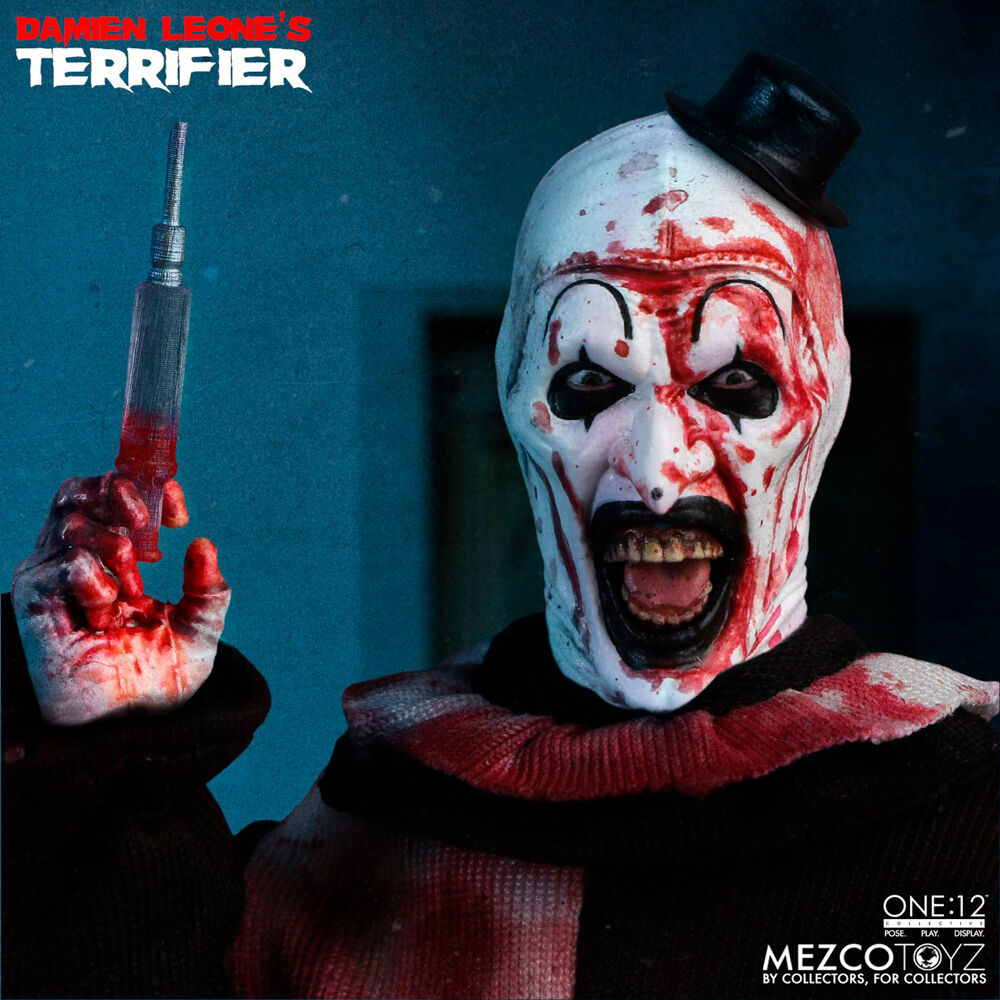 Figura de arte del payaso terrorífico One:12 18cm