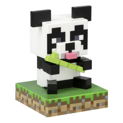 icons panda minecraft lamp 10cm
