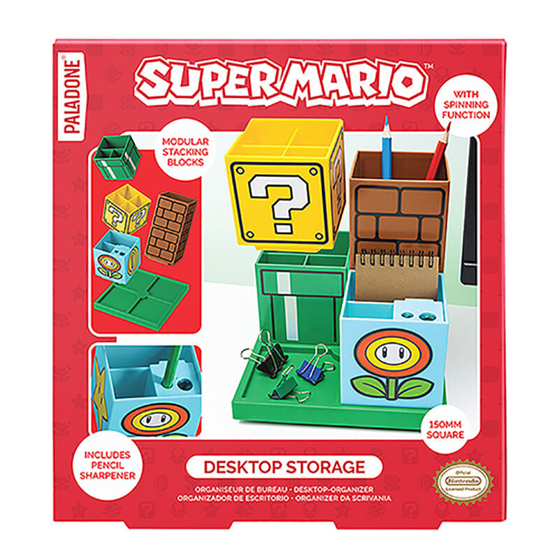 super mario bros desk organizer 15cm