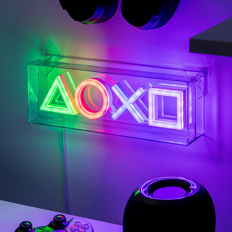 LED Lamp PlayStation Symbols