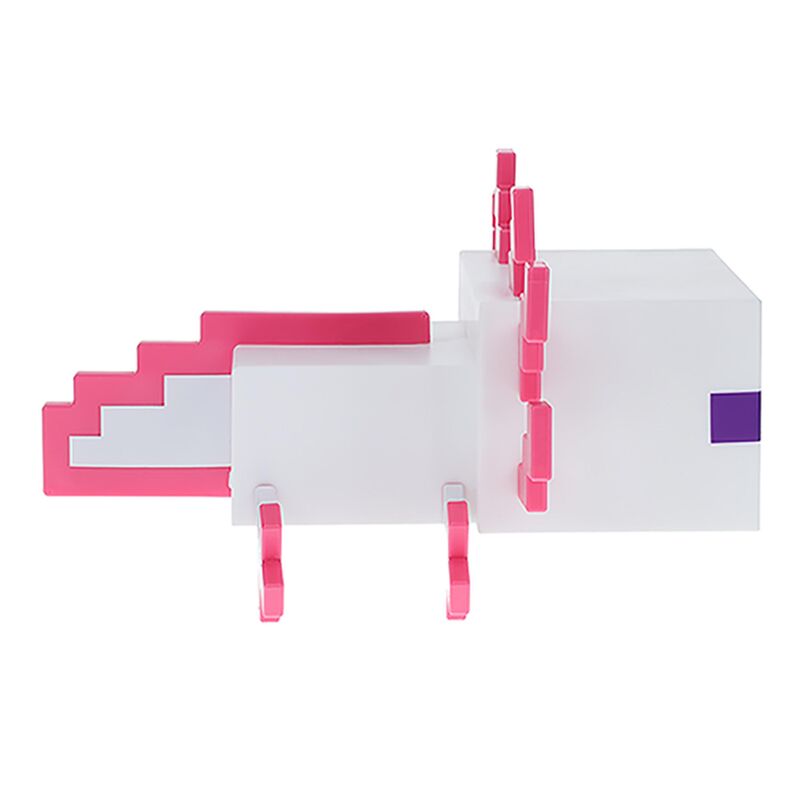 Minecraft Axolotl Lamp 13cm