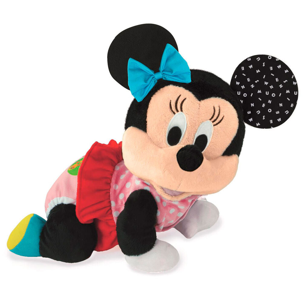 baby minnie crawling plush disney spanish