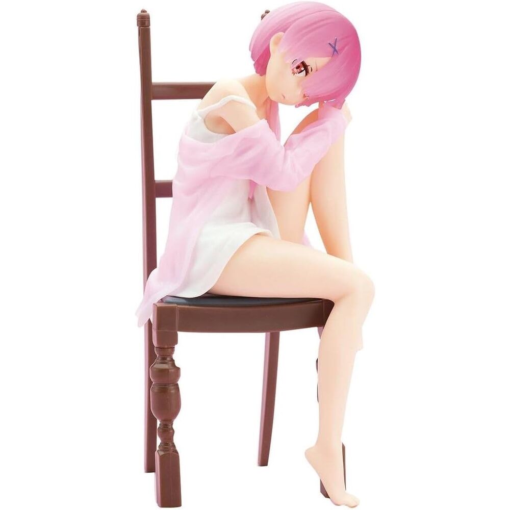 figure ram re:zero relax time starting life in another world 18cm