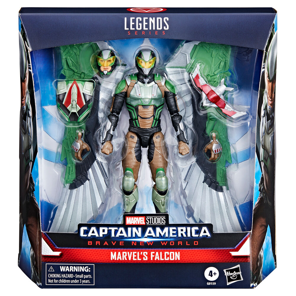 figure falcon brave new world captain america marvel 15cm