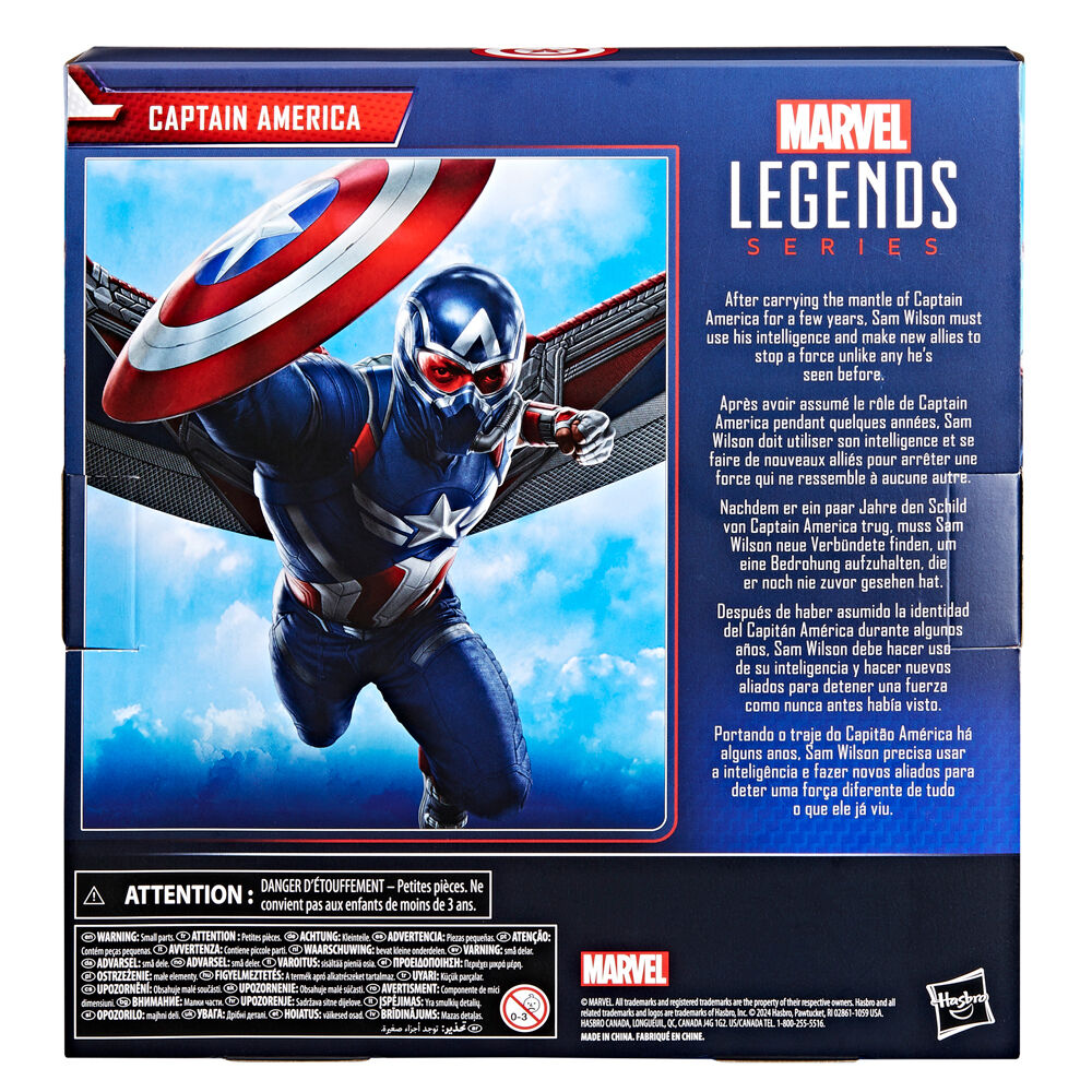 Captain America Figur aus „Brave New World“ (Marvel) 15 cm