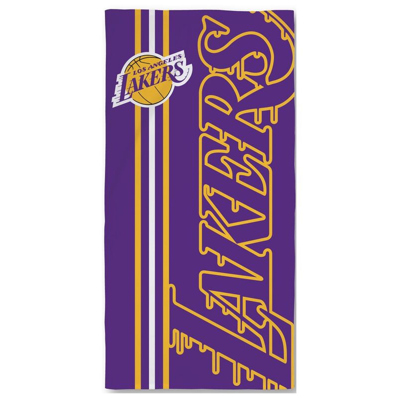 los angeles lakers cotton towel