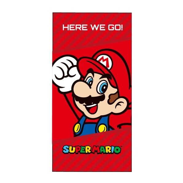 super mario bros microfiber towel
