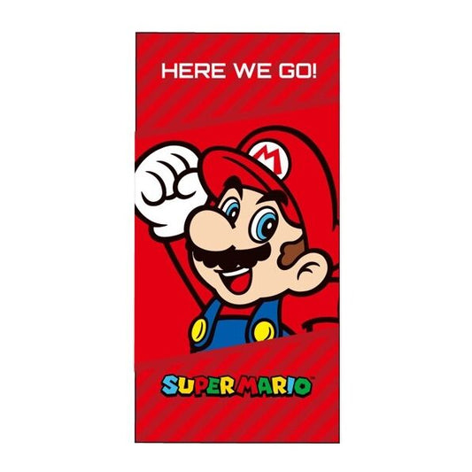 super mario bros microfiber towel