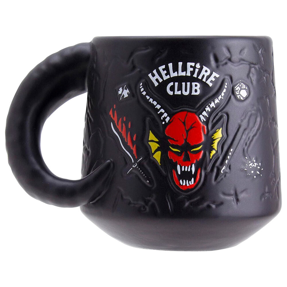 hellfire club stranger things mug