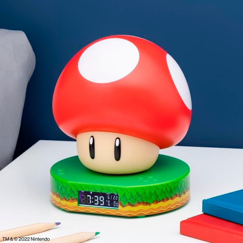 Pilz Super Mario Bros Wecker