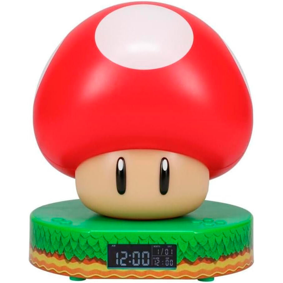 mushroom super mario bros alarm clock