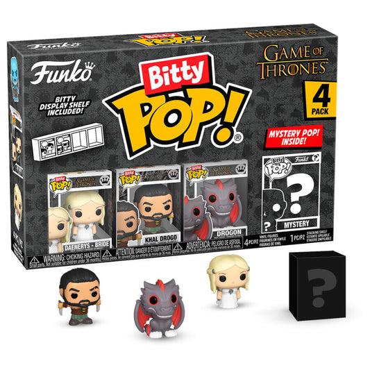 Blister pack of 4 Bitty POP Game of Thrones Khaleesi figures