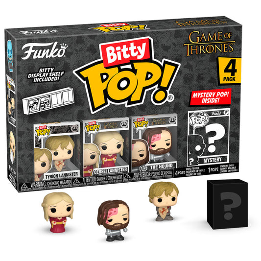 Blister pack of 4 Bitty POP Game of Thrones Tyrion figures