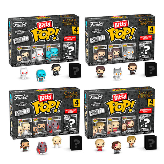 Blister pack of 4 Bitty POP Game of Thrones figures (assorted)