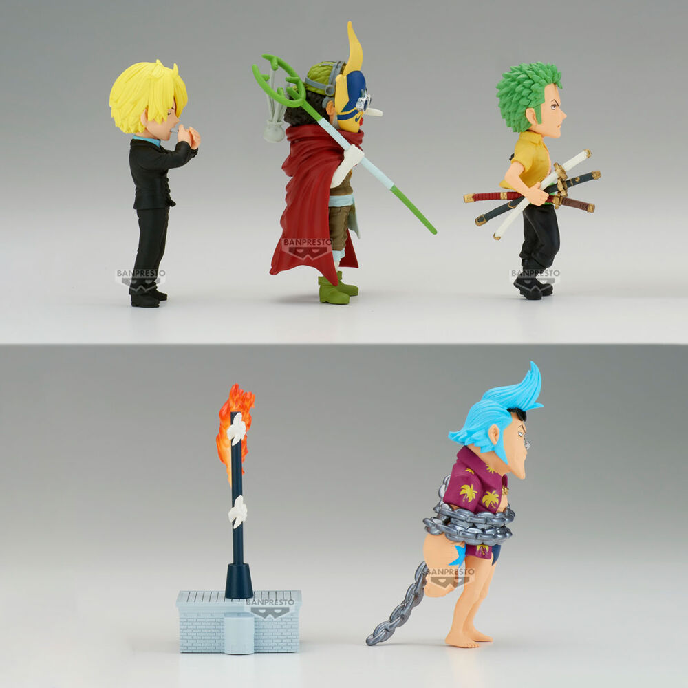 kolekcjonerska figurka Enies Lobby 02 One Piece 7cm różne kolory
