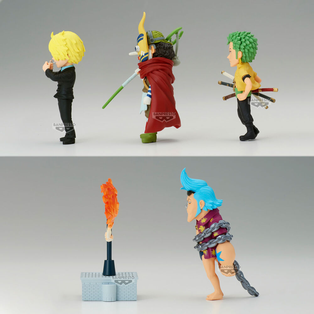 kolekcjonerska figurka Enies Lobby 02 One Piece 7cm różne kolory